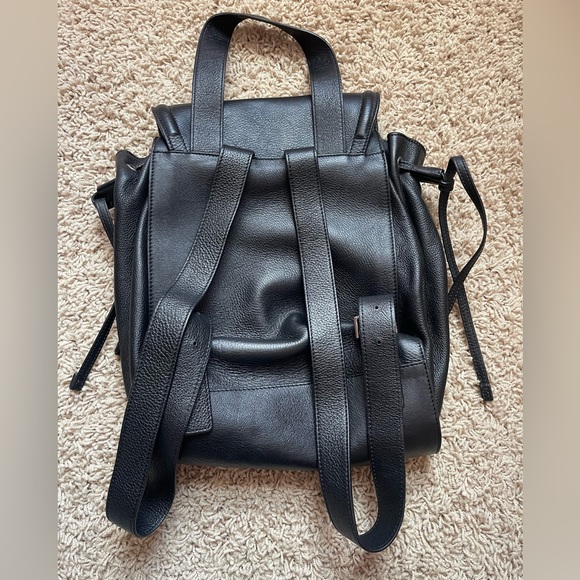 Whistles Leather Astor Backpack - Picture 7 of 11